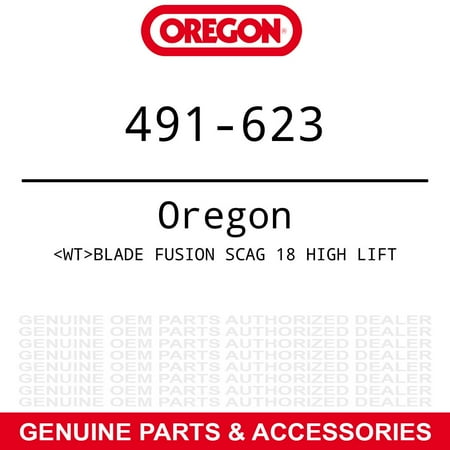

OREGON 491-623 BLADE FUSION SCAG 18 HIGH LIFT