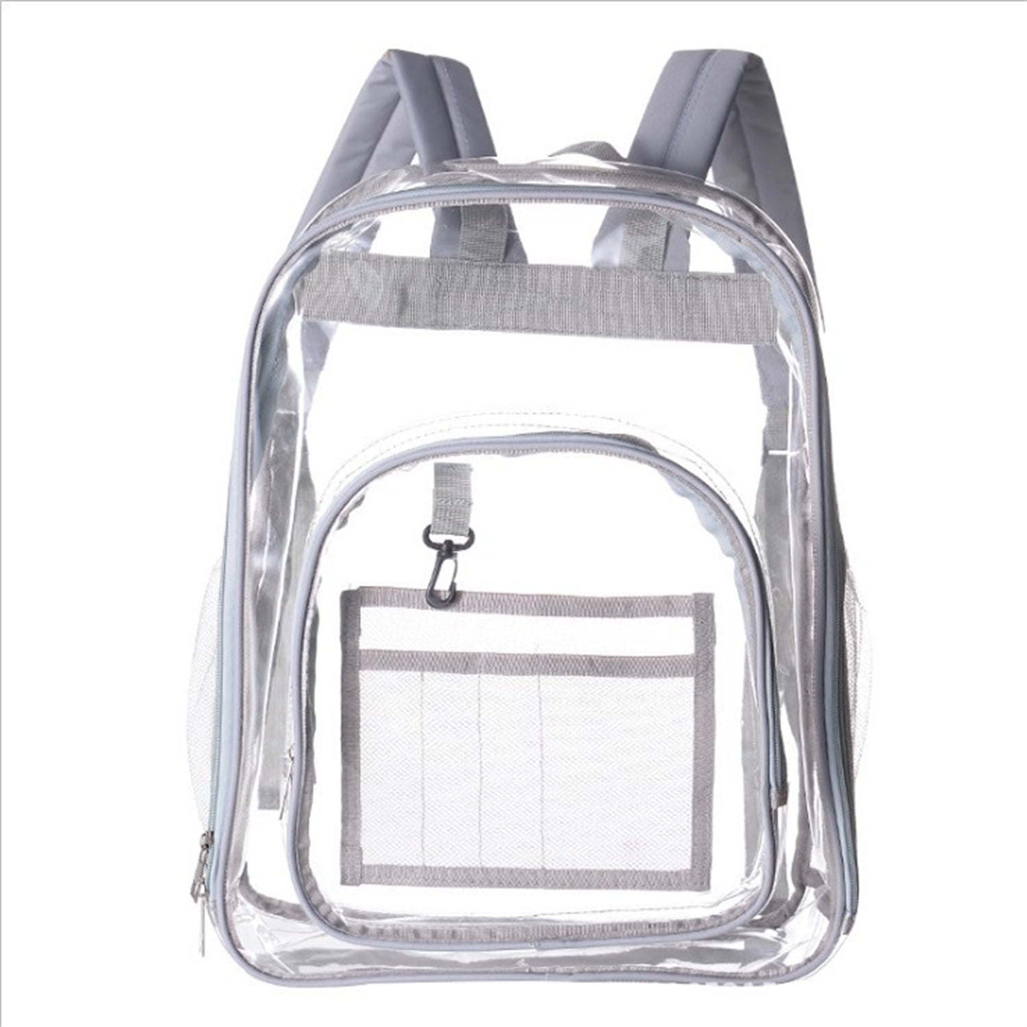 Stadium Approved Clear Backpack for Women and Men, Heavy Duty Clear PVC