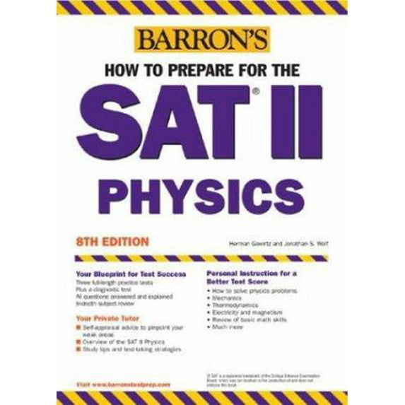 Pre-Owned How to Prepare for the SAT II Physics (Paperback) 0764123637 9780764123634
