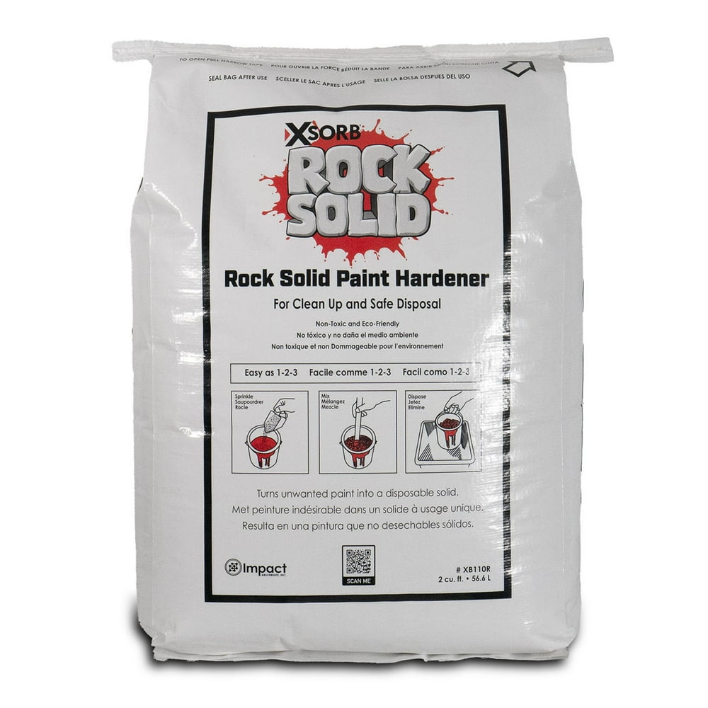 XSORB Rock Solid Paint Hardener, 23 lb. Bag