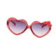 thumbnail image 5 of Gafas de sol con forma de corazón para niños, accesorio de vestir para fotos de verano y playa. Rojo, 5 of 9