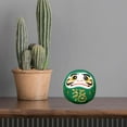 thumbnail image 5 of Japanese Traditional Style Daruma Doll, Interior Ornament Creative Craft Collectible Art Figurine for Table Cabinet Bookshelf Cafe, 5 of 8
