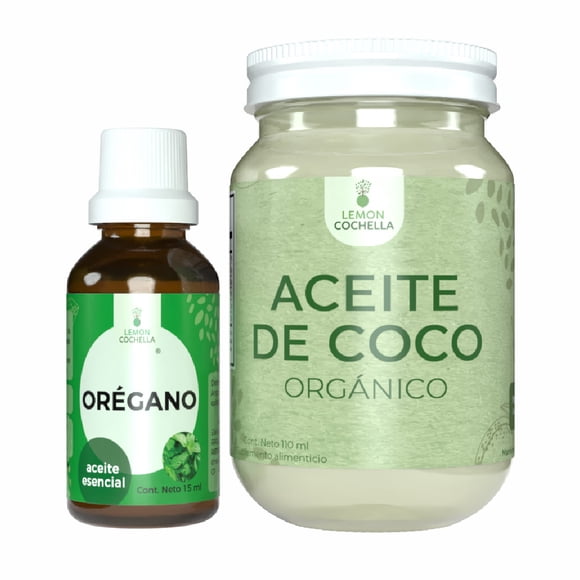 KIT Aceite esencial de orégano + Aceite de coco orgánico