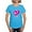 Sapphire, variant on CafePress - Breast Cancer Ribbon And Heart Women's Dark T Shir - Women's Traditional Fit Dark T-Shirt