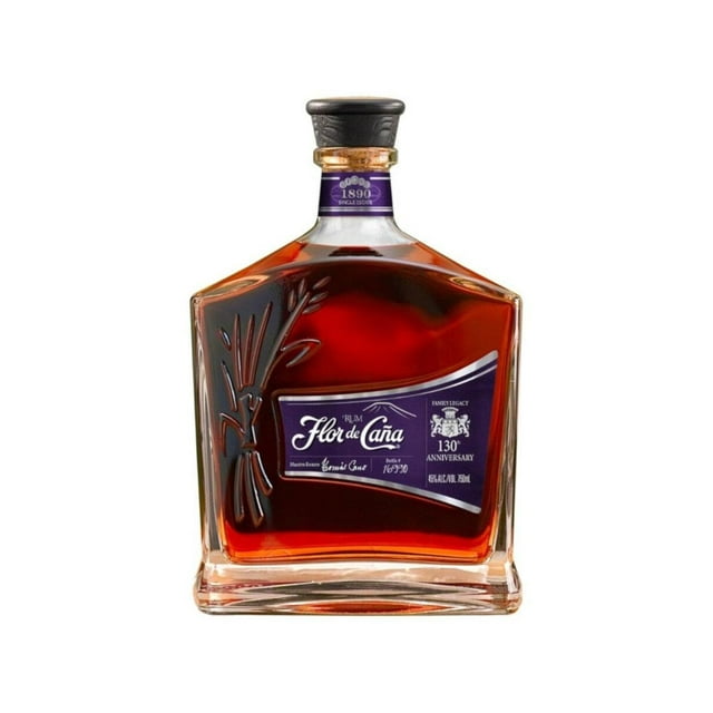 Paquete de 3 Ron Flor de Caña 130 Aniversario 750 ml