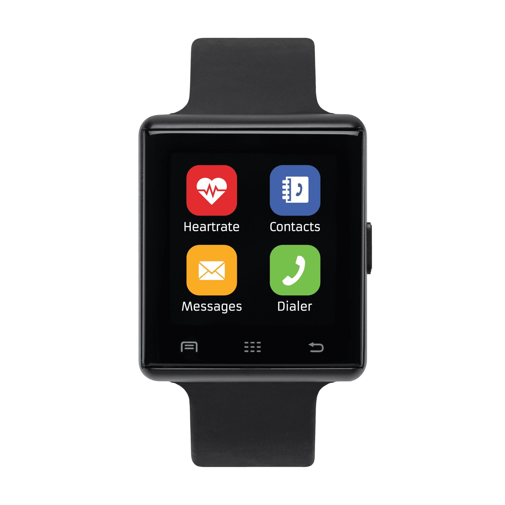 iTouch Air 2 Smartwatch 41mm Black Case with Black Strap - Walmart.com