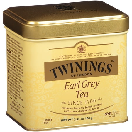 - (6 Boxes) Twinings Of London Earl Grey Loose Tea, 100g