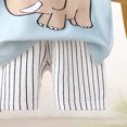 thumbnail image 5 of Nwiuh Premium Cotton Toddler Boy Short Sleeve T-Shirt & Shorts Set Summer Outfits Clothes Light Blue for Size 6-12 Months, 5 of 5