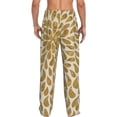 thumbnail image 3 of Daiia Gold Drops Men's Sleep Pant with Pockets and Drawstring,Pajama Pants-XX-Large, 3 of 9