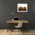 thumbnail image 4 of Alan Hausenflock 14x12 White Modern Wood Framed Wall Art Titled - Adirondack Chairs I, 4 of 5