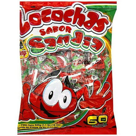 Dulces Beny Sandia Locochas Candy, 19 oz (Pack of 24)