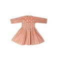 thumbnail image 3 of Chandrakala Kids Kurti Sharara Set for Girls Indian Traditional Party Wear Dress Skirt Tops-18-24 Months, Orange (KG110ORA2), 3 of 5