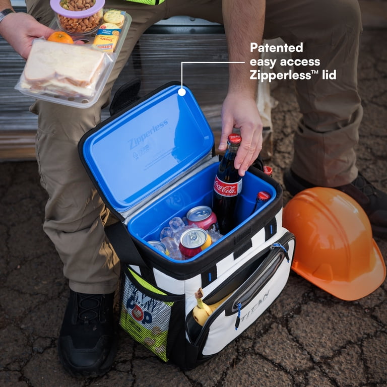 Titan by Arctic Zone 16 Can Zipperless Soft Cooler, 11 Quart Titan by Arctic Zone 16 Can Zipperless Soft Cooler, 11 Quart