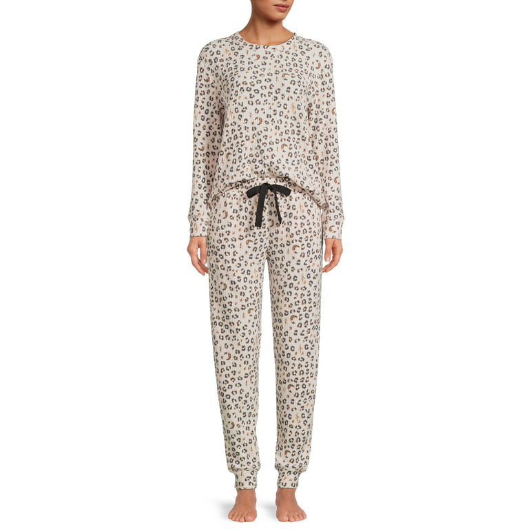 Jaclyn Intimates Long Sleeve Sleepwear Sets Pajamas (Women's), 2 Piece Set  