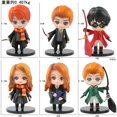 thumbnail image 1 of Magic Student Figure Model Toy Set Hermione Ron Malfoy Anime Figures Toy Hogwarts Student Doll Ornaments Birthday Christmas GiftNo Color box Gao Jinjia LED, 1 of 2