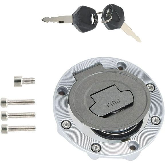 SHZAITOR Motorcycle Fuel Tank Cap Cover Lock Replacement for Yamaha FZR FJR YZF FZ Fazer