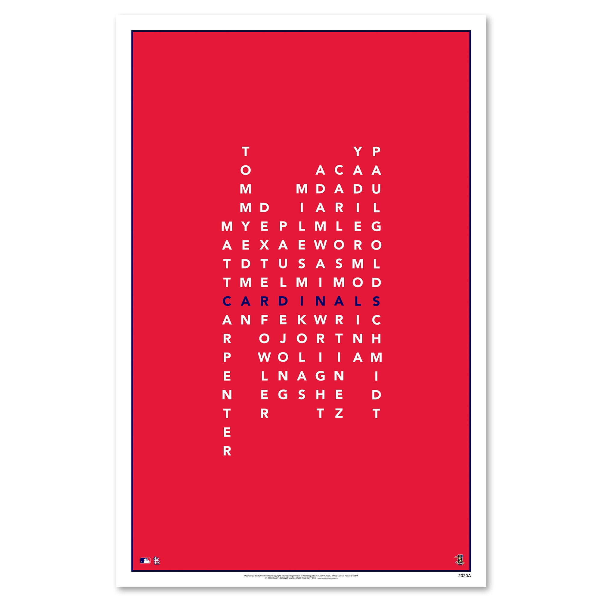 St Louis Cardinals 11 X 17 Acrostic Baseball Poster Walmart Com Walmart Com St Louis Cardinals 11 X 17 Acrostic Baseball Poster Walmart Com Walmart Com