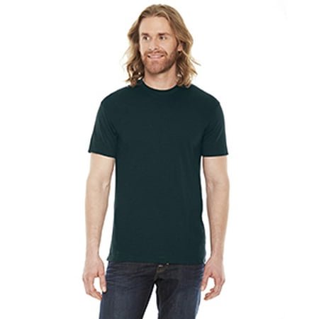 American Apparel Unisexe Poly-Coton Manches Courtes Col Rond