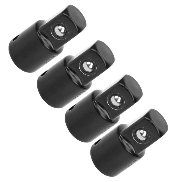 Adaptador de Enchufe de 4 Uds Adaptador de Impacto de Acero de Alto Carbono Llave de Trinquete Herramienta de Conversión de Enchufe de Accionamiento 1/4 a 3/8 ANGGREK Otros