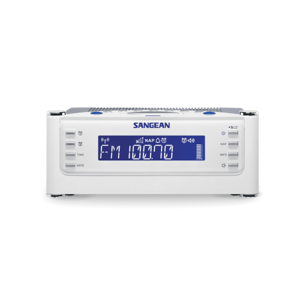 Restored Sangean Rcr22 Am/Fm Atomic Clock Radio With Lcd Display