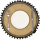 thumbnail image 3 of Juego de 4 manteles individuales redondos para mesa de comedor con bola negra, cena de comedor negra, mesa beige trenzada moderna y camino circular de otoño, plato de cocina, 3 of 5