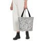 thumbnail image 5 of Fotbe Silver Glitter Bolsa de Playa con Estampado, Bolsa de Hombro, Bolsa de Mano Espaciosa, Bolsa de Viaje Ligera, Bolsa de Compras Versátil, 5 of 6