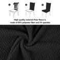 thumbnail image 2 of Bar Stool Cover? High Elastic Bar Stool Cover Counter Stool Chair Cover Suitable for Restaurant Coffee Shop Furniture Cha, 2 of 7