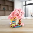 thumbnail image 5 of Faty-T Mini Cherry Blossom Bonsai Tree Building Sets, 1500pcs Mini Bricks Sakura Cherry Blossom Tree House Building Sets Gift for Teens, Adult (1500pcs), 5 of 6