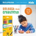 thumbnail image 4 of E-Clips USA Pre-Sharpened Colored Pencils, Bulk Color Pencil Set, 12-pc 12-pack, 4 of 7