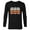 Black, variant on The Simpsons Duff Beer Six Pack - Long Sleeve T-Shirt for Men – Customized-Black