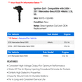 thumbnail image 2 of Ignition Coil - Compatible with 2006 - 2011 Mercedes-Benz R350 4Matic 3.5L V6 2007 2008 2009 2010, 2 of 2