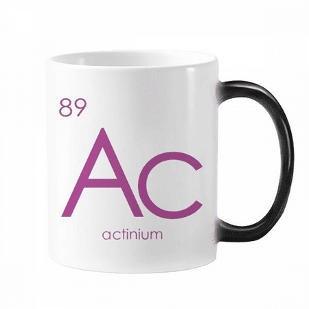 

Chestry Elements Period Table Actinide Actinium Ac Mug Changing Color Cup Morphing Heat Sensitive 12oz