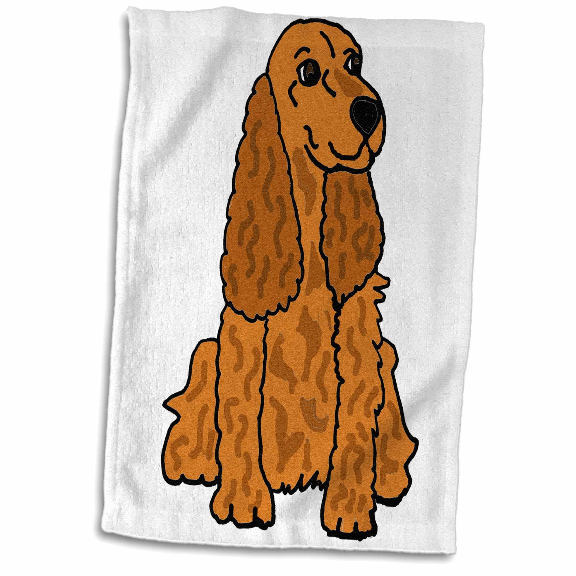 spaniel towel