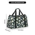 thumbnail image 3 of Fuzoiu Lilies Flowers Print Travel Duffle Bag,Carry On Tote Bags,Duffel Bag,Sport Gym Bag, Hospital Bag for Labor and Delivery, Overnight Bag,Luggage Bag, 3 of 7
