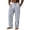 Dark Blue-20416aa, variant on Striped Linen Pants Men Summer Beach Baggy Wide Leg Lounge Pants Men Elastic Waist Harem Lounge Beach Trousers Red S