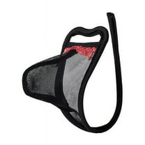 Tao Tao Mens C String Panties C Shape G String Briefs Mesh Sheer Bulge Pouch Thong Underwear Watermelon Red Free Size