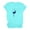Blue A, variant on Womens Summer Tops Crew Neck Cute Junior Tops Casual Short Sleeve Printed Loose Tee Shirts