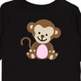 thumbnail image 4 of Inktastic Monkey Girls Long Sleeve Toddler T-Shirt, 4 of 5