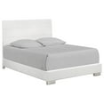 thumbnail image 6 of Pemberly Row 4-Piece Modern Wood California King Bedroom Set in Glossy White, 6 of 12