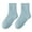 Blue, variant on Soft Acrylic Ankle Socks Ultra loose Ankle Socks 1 Pair Women Winter Mid tube Thickened Warm Soft Plush No Odor Solid Color High Elasticity Non slip Sweat absorption
