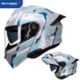 thumbnail image 3 of Casco de motocicleta abatible RYMIC R935, casco integral modular para montar en moto, casco de moto, accesorios para motocicleta, casco de moto, 3 of 5