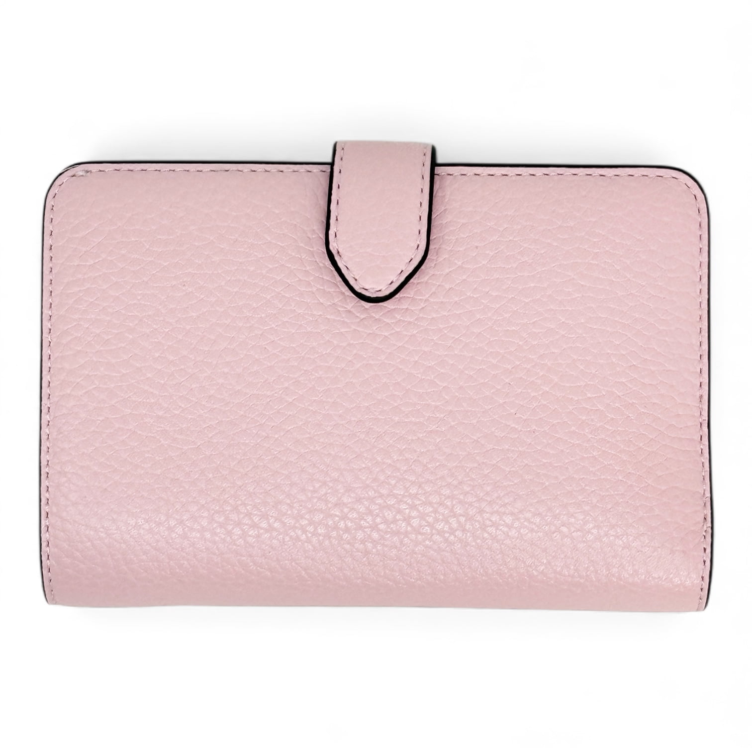 Kate Spade New York Lena Pebbled Leather Medium Bifold Wallet (Tutu Pink)