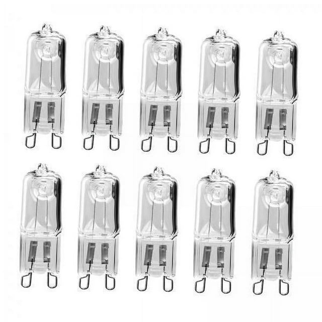 3x10 Piezas Lámparas Halógenas De 25 W Bombillas G9 De 2 Pines Para Colgantes De Luz De Baño