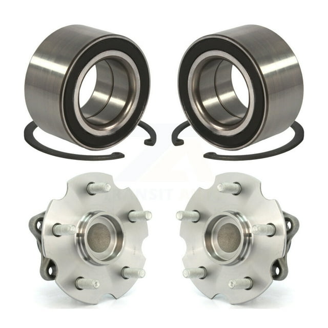 Kugel Front Rear Wheel Bearing and Hub Assembly Kit for Car 2010 Lexus HS250h - Left Right Side (Driver Passenger) K70-101591