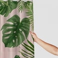 thumbnail image 3 of Orinice Tropical Plants Palm Leaf Abstract Exotic Monstera Theme Fabric Banana Leaves Shower Curtain Sets Kids Bathroom Home Decor with Hooks Waterproof Washable  60x72, 3 of 7