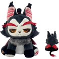 thumbnail image 7 of Hazbin Hotel Husk Plush, Cute Husk Plushies Dolls for TV Fans Gift, Hazbin Hotel Stuffed Animals, Cartoon Helluv Boss Anime Figure Collection Toys Birthday Gifts for Kids and Adult, 7 of 7