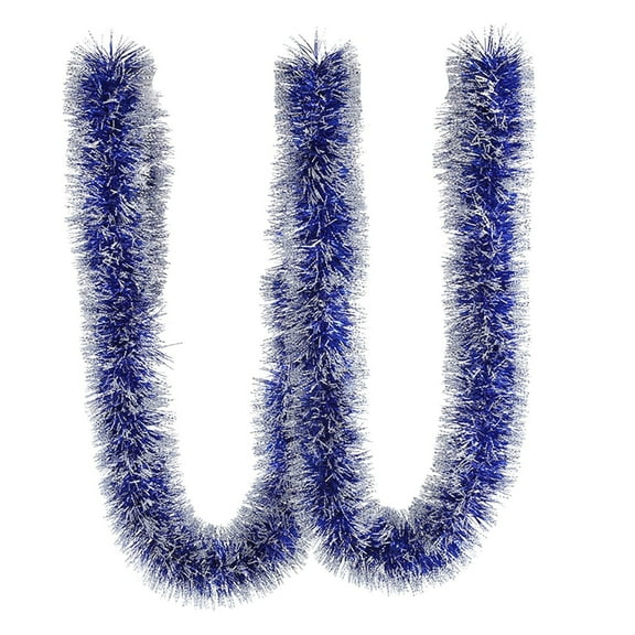 Godom Christmas Garland Decorations Hanging Metallic Streamers Garland For Xmas Tree Holiday Party Supplies Indoor Outdoor Home Decor 2m