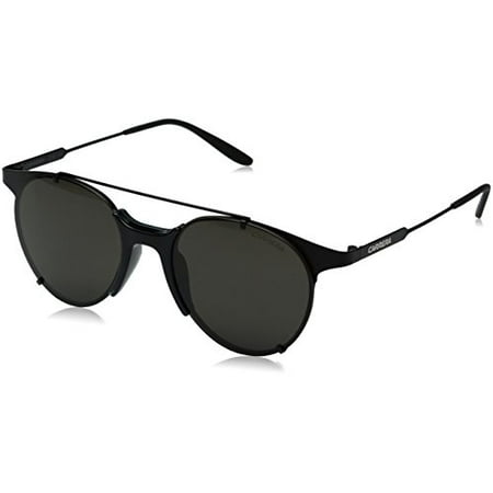 UPC 716737893296 product image for Carrera Men's Ca128s Round Sunglasses, Matte Black/Brown Gray, 52 mm | upcitemdb.com