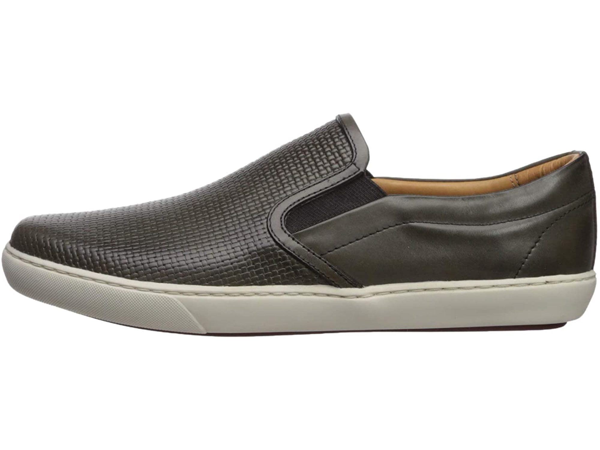 Driver Club USA Men's Shoes 62069-BN Leather Closed Toe Slip on