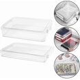 thumbnail image 4 of Efficiently manage your files with this small desktop storage box featuring a secure lock., 4 of 5